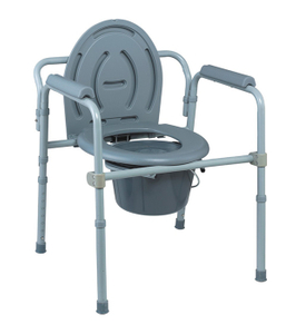 Folding Narrow Commode Chair Rehab