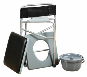 Folding Small Commode Chair For Elderly
