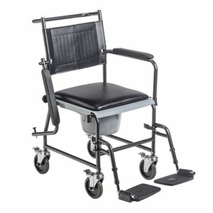 Portable Luxury Commode Rehab Chair 