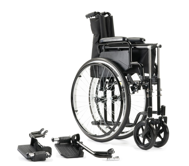 Comfortable Aluminum Wheelchair For Elderly